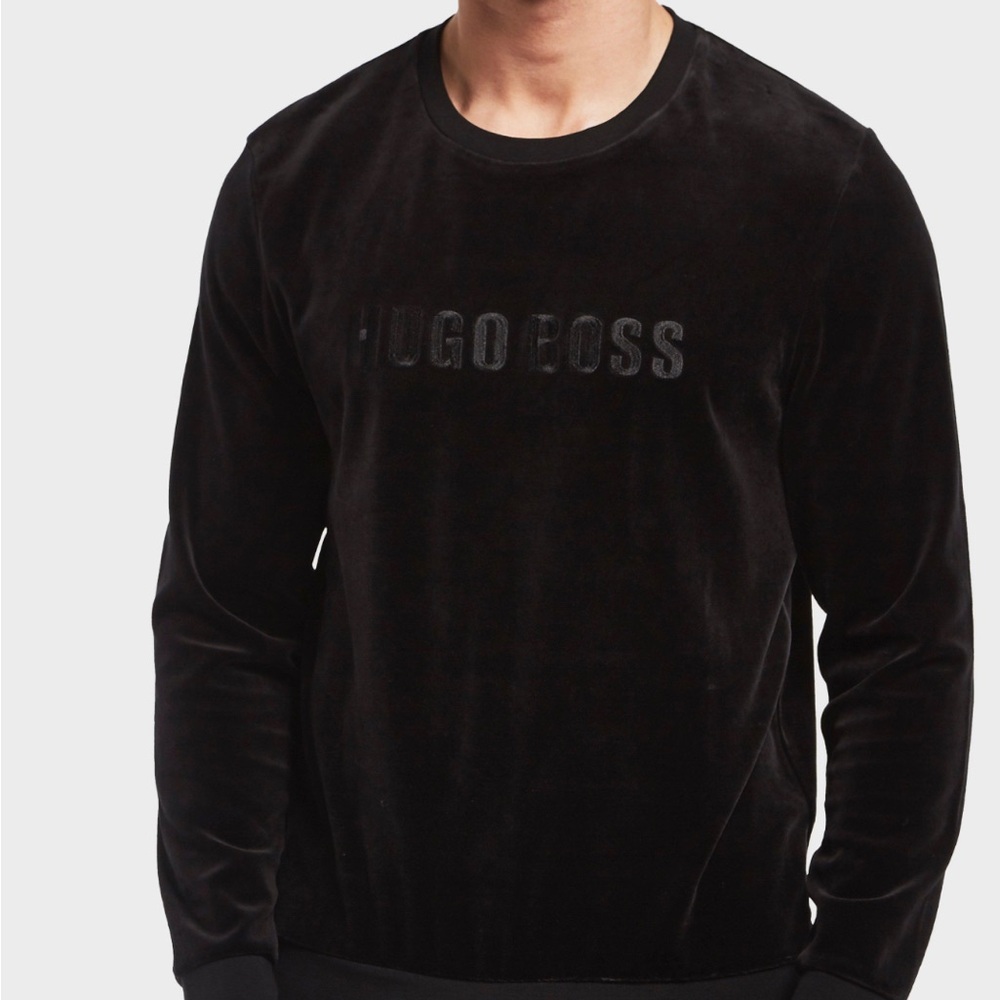 Hugo Boss Black Crew Neck Top - Picture 3 of 5